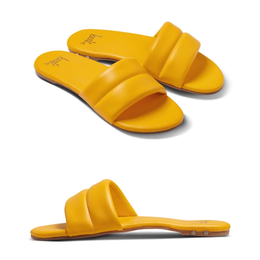 NWT/NIB Beek Sugarbird Leather Slide Sandal